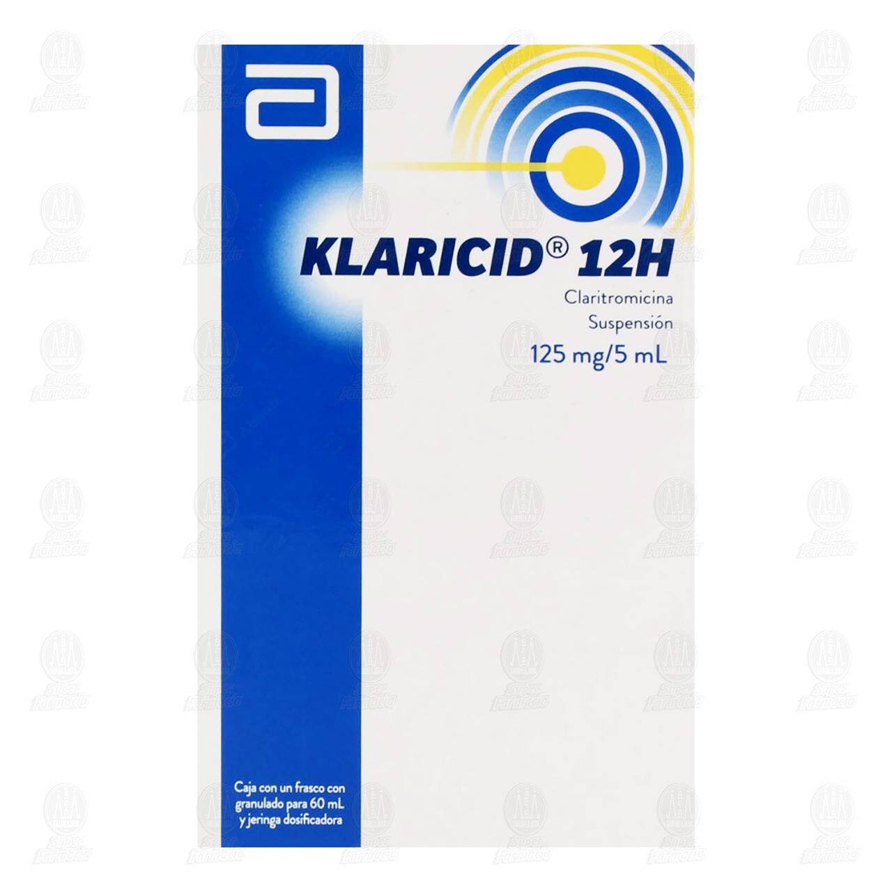 Klaricid 12H 125mg/5ml Suspensi&oacute;n, 60 ml. image number 2