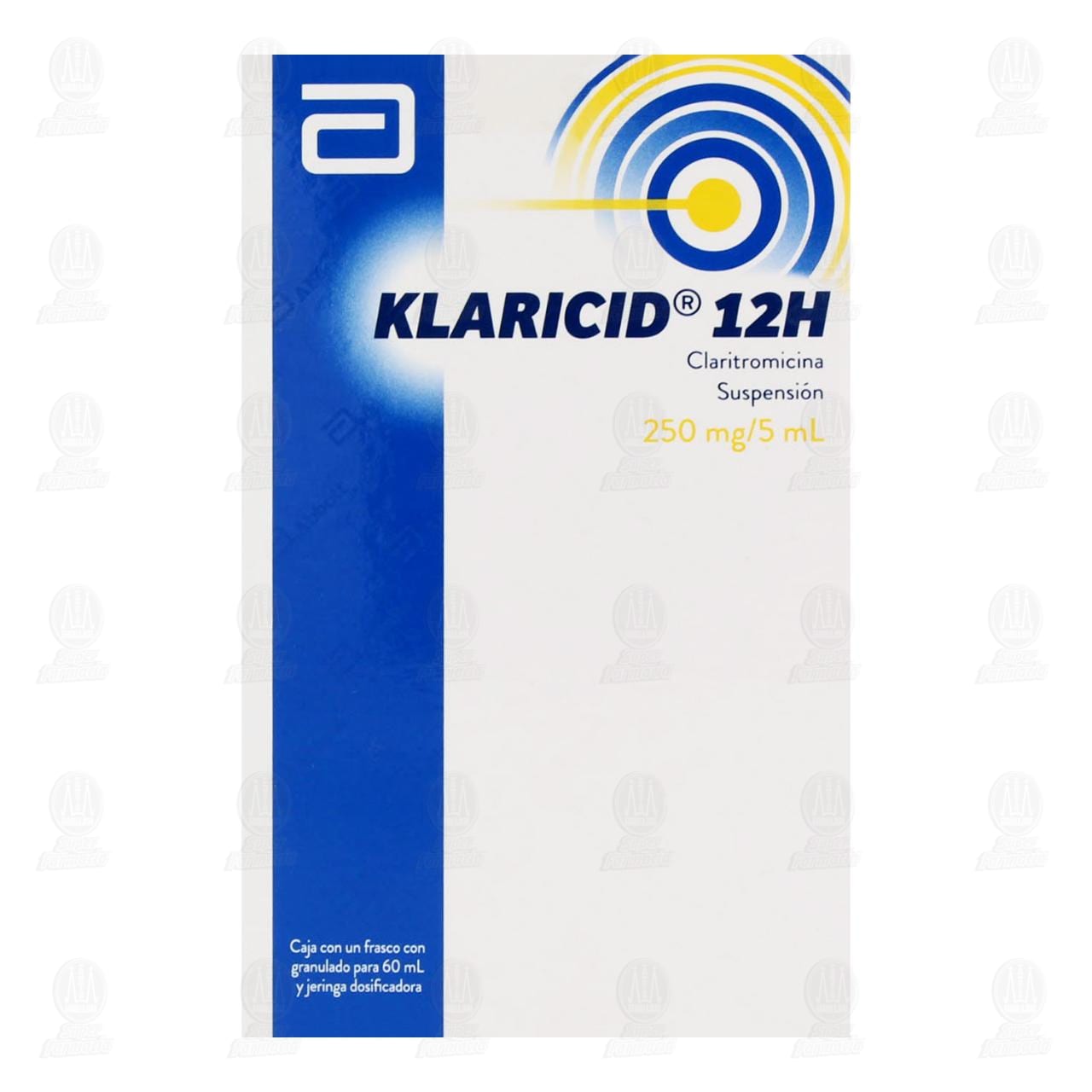 Klaricid 12H 250mg/5ml Suspensi&oacute;n, 60 ml. image number 2