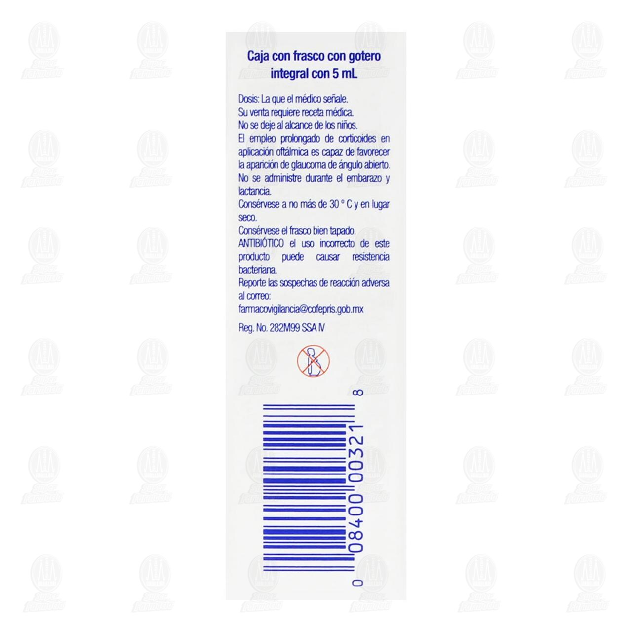 Obrydex 3mg/1mg/1ml Soluci&oacute;n Oft&aacute;lmica Gotas, 5 ml. image number 4