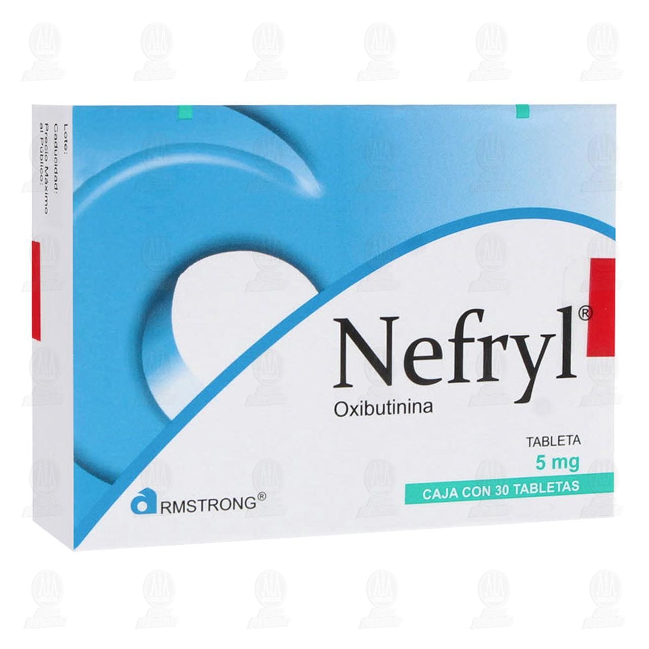Imagen para Nefryl 5 mg, 30 Tabletas.