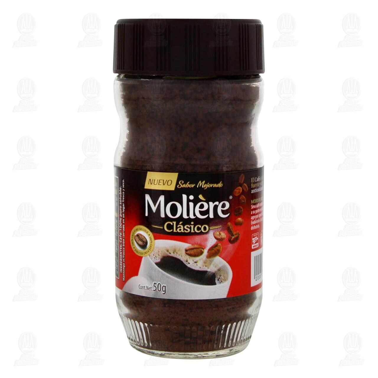 Caf&eacute; Soluble Moli&egrave;re Cl&aacute;sico, 50 gr. image number 1