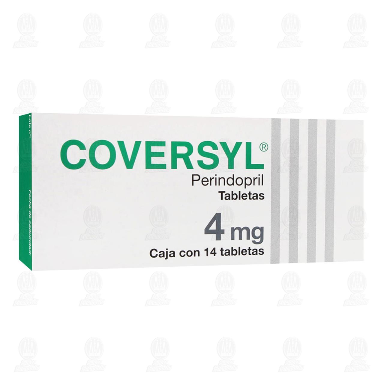 Coversyl 4 mg, 14 Tabletas. image number 0