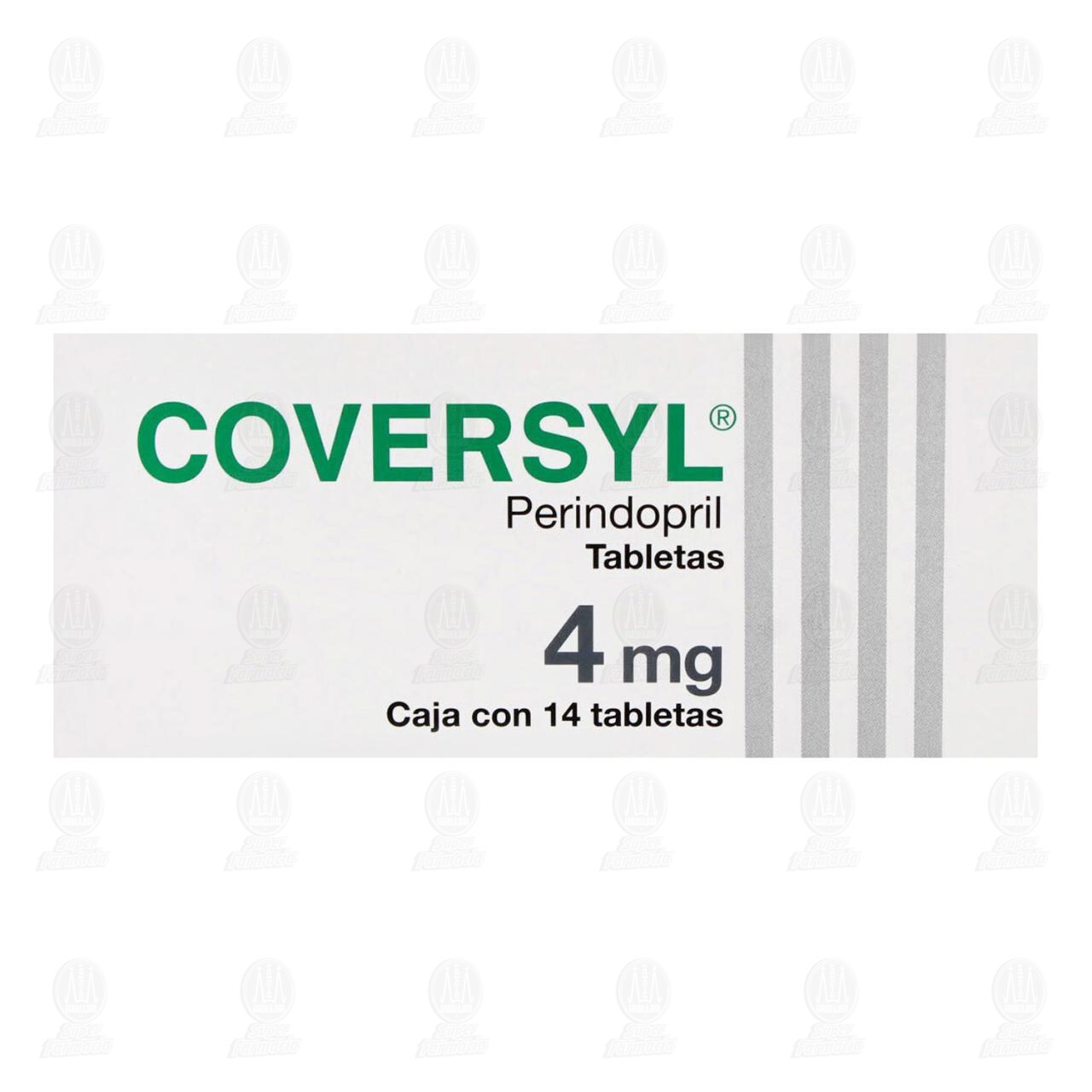 Coversyl 4 mg, 14 Tabletas. image number 1