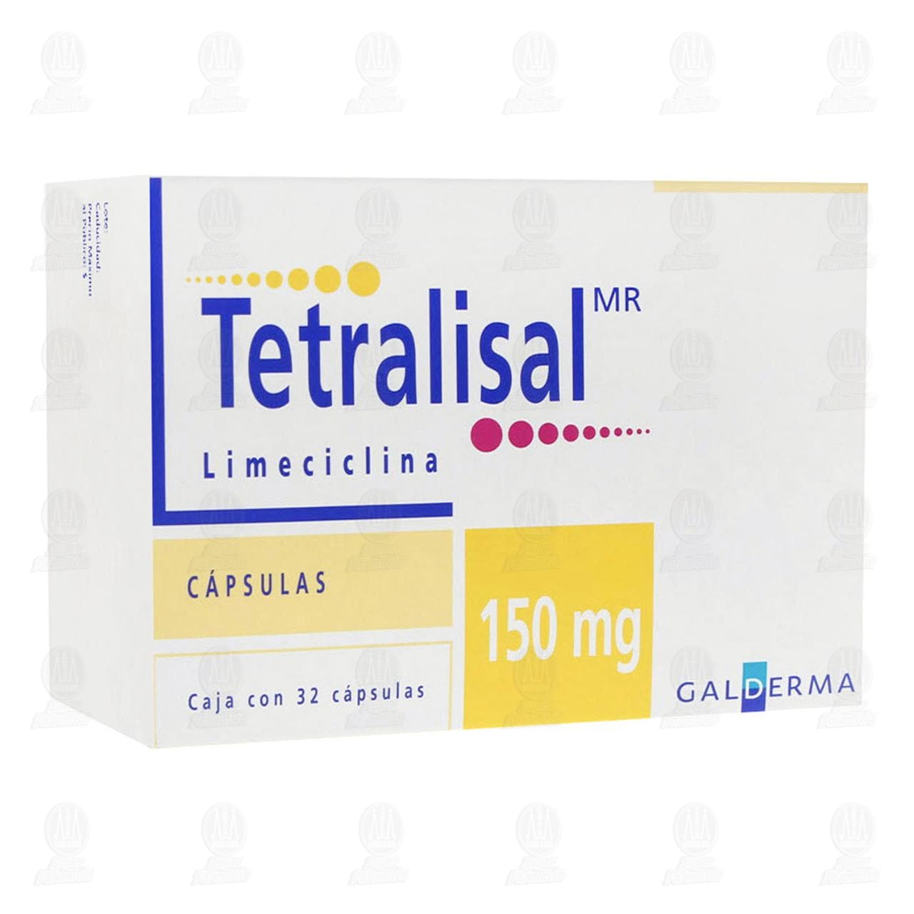 Tetralisal 150mg, 32 C&aacute;psulas. image number 0
