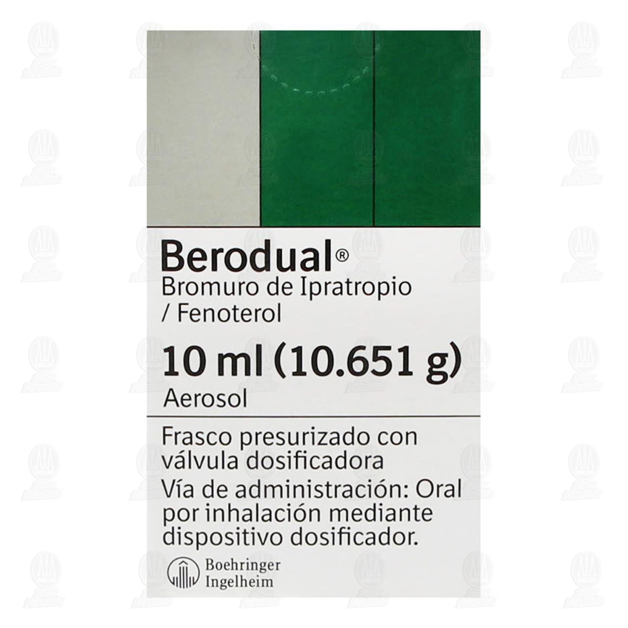 Berodual Suspensión Aerosol, 10 ml. image number 1