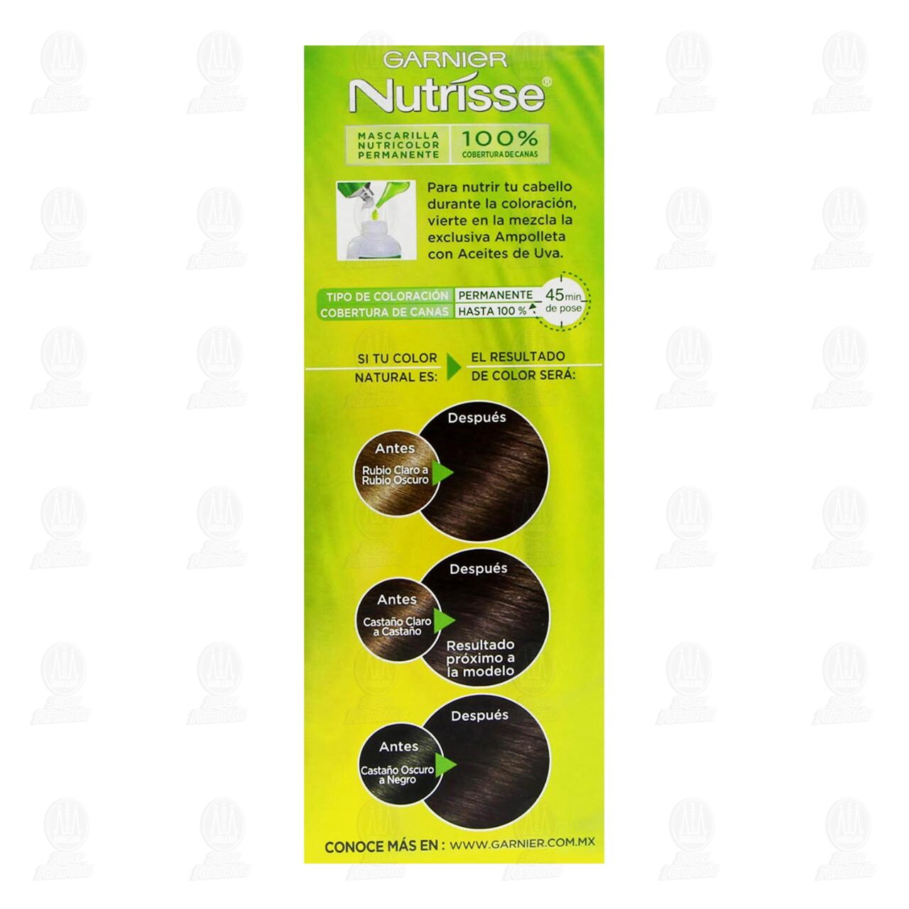 Tinte Garnier Nutrisse Color Espresso (30), 1 pz. image number 2