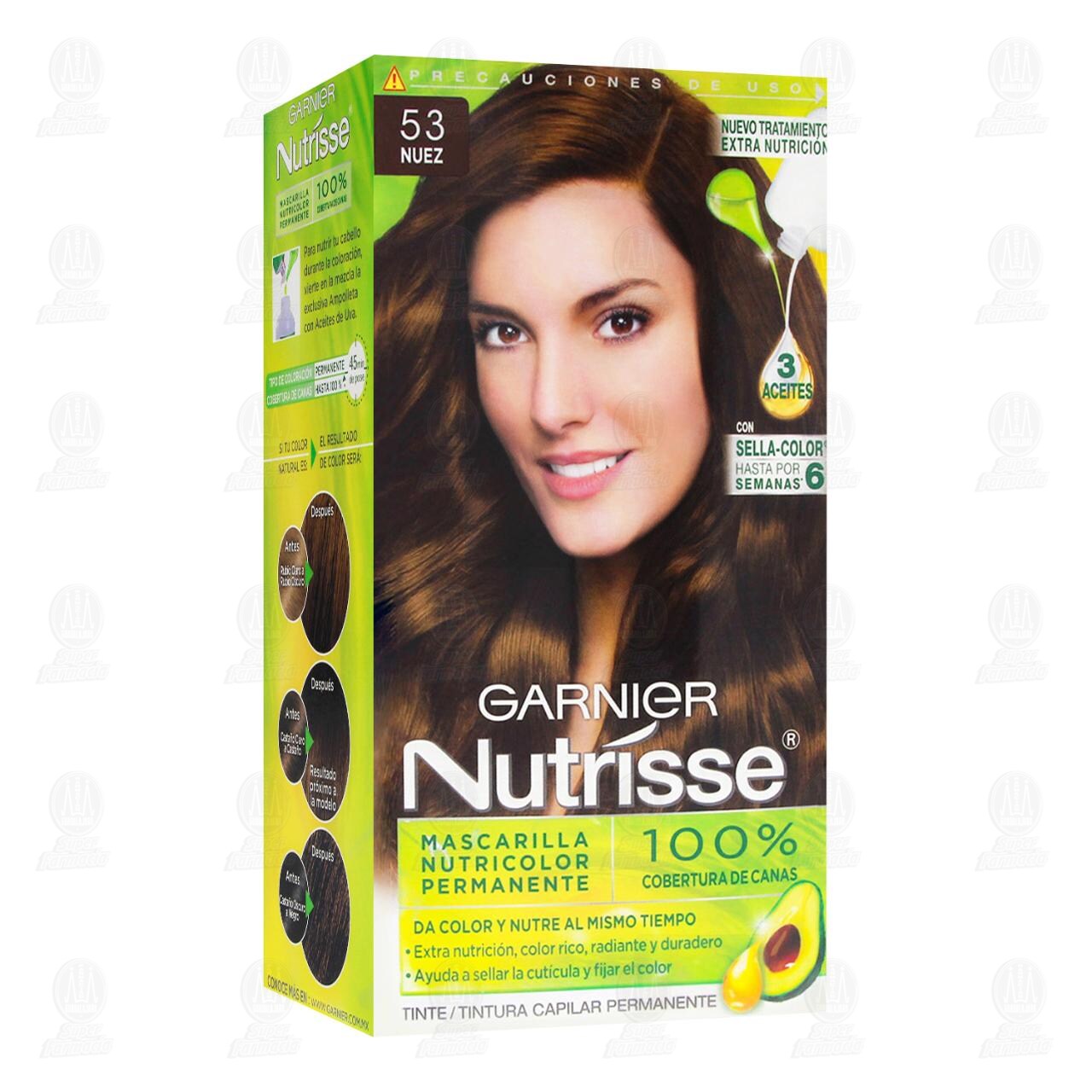 Tinte Garnier Nutrisse Color Nuez (53), 1 pz. image number 0