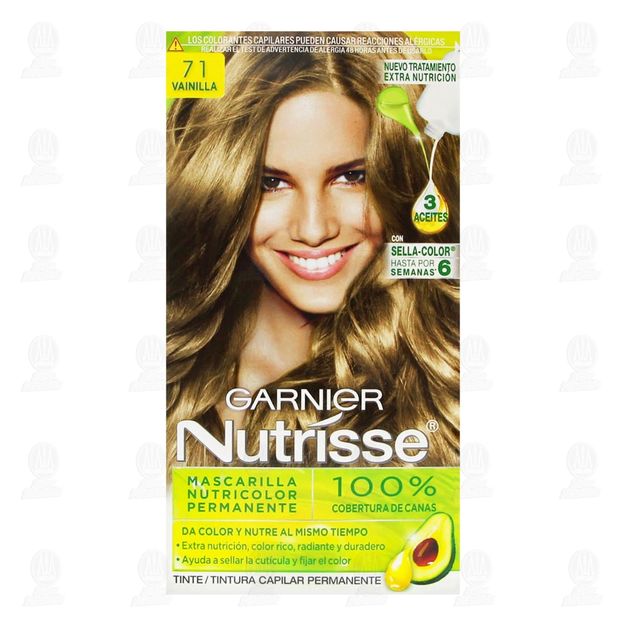 Tinte Garnier Nutrisse Color Vainilla (71), 1 pz. image number 1