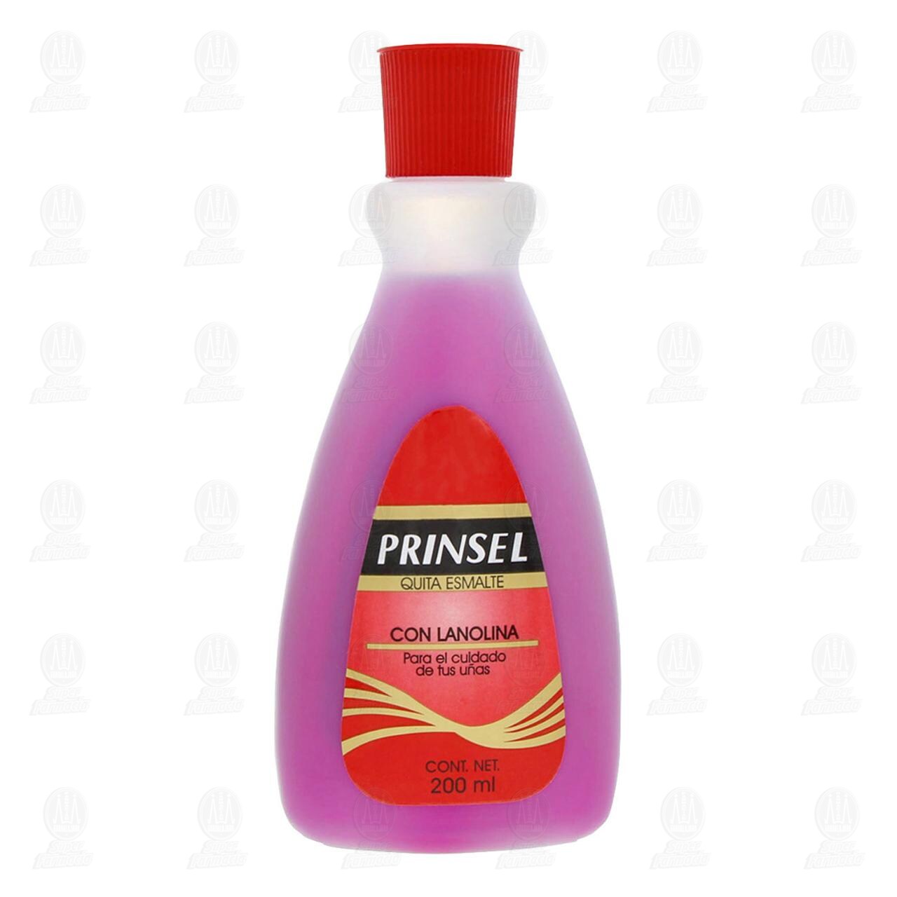 Quitaesmalte Prinsel con Lanolina, 200 ml. image number 1