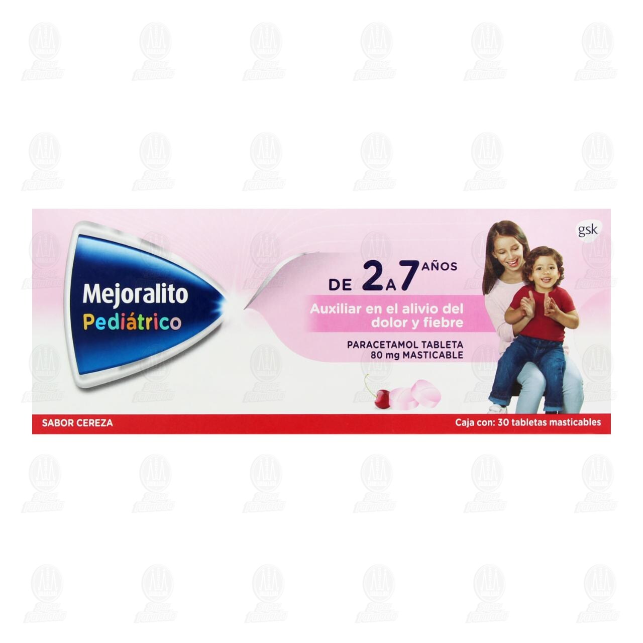 Mejoralito 80 mg, 30 Tabletas. image number 1