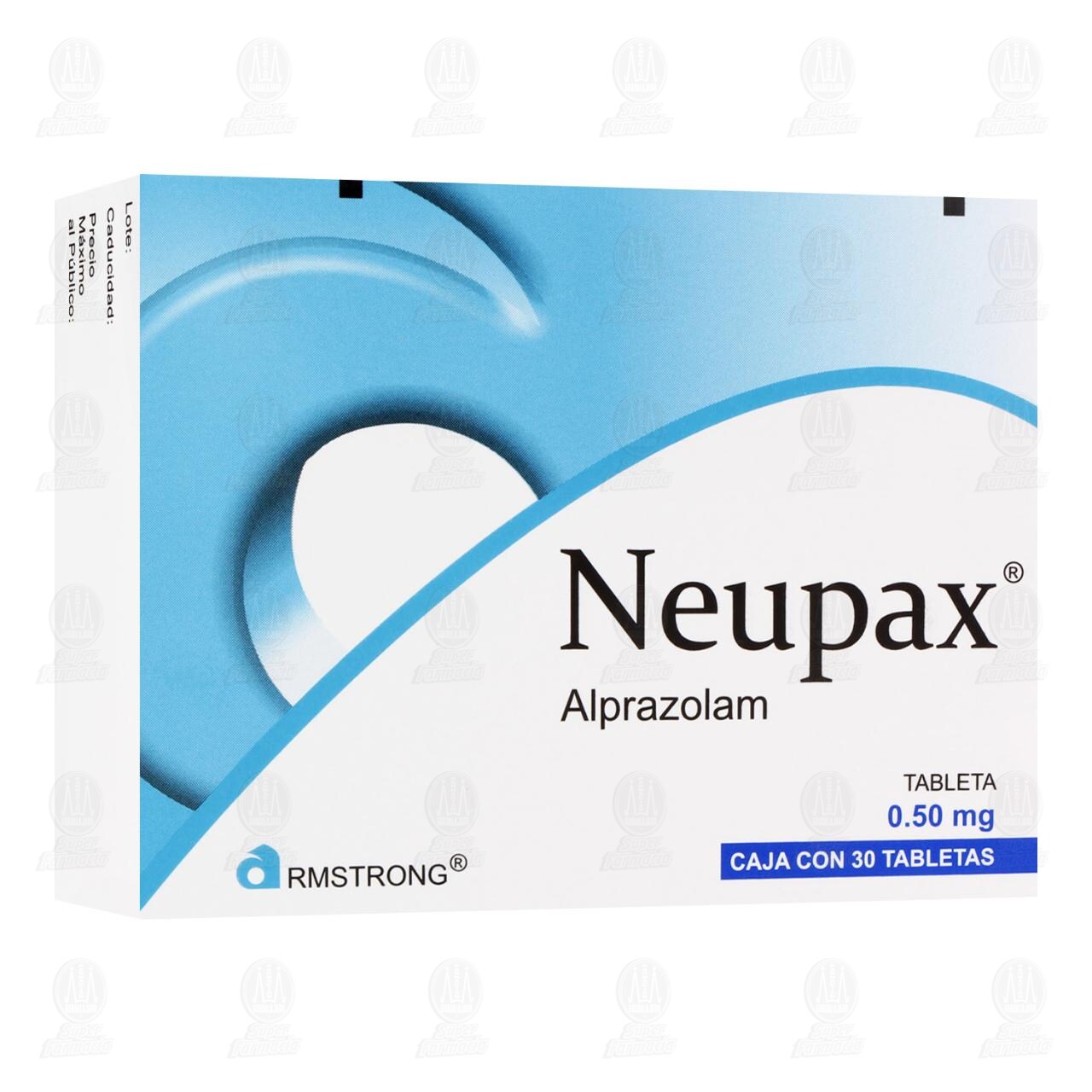 Neupax 0.50 mg, 30 Tabletas. image number 0