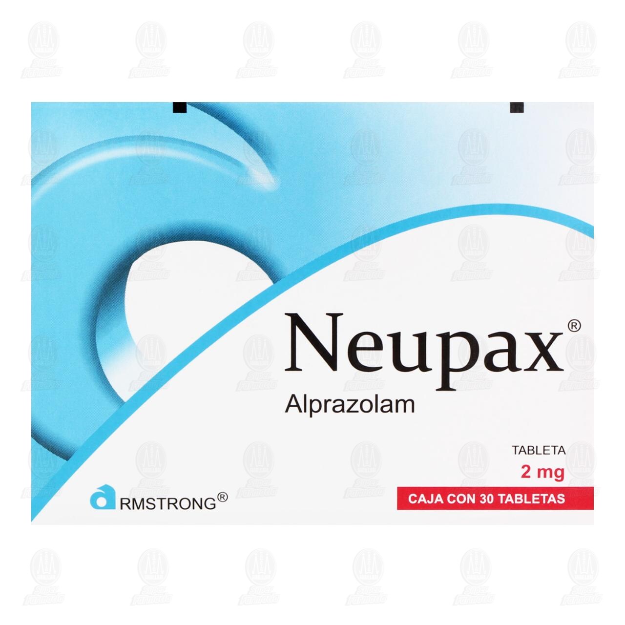 Neupax 2 mg, 30 Tabletas. image number 1