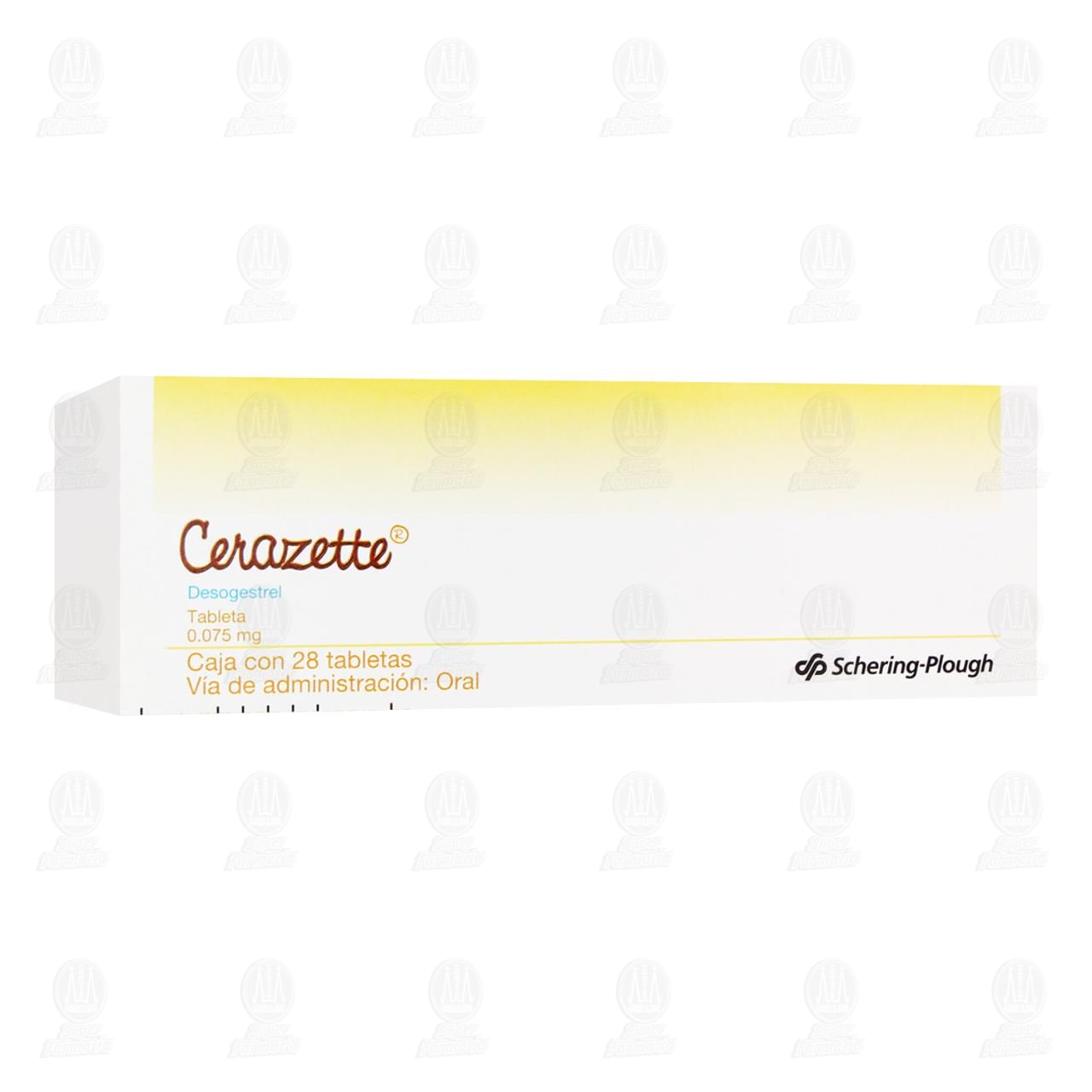 Imagen para Cerazette 0.075 mg, 28 Tabletas.