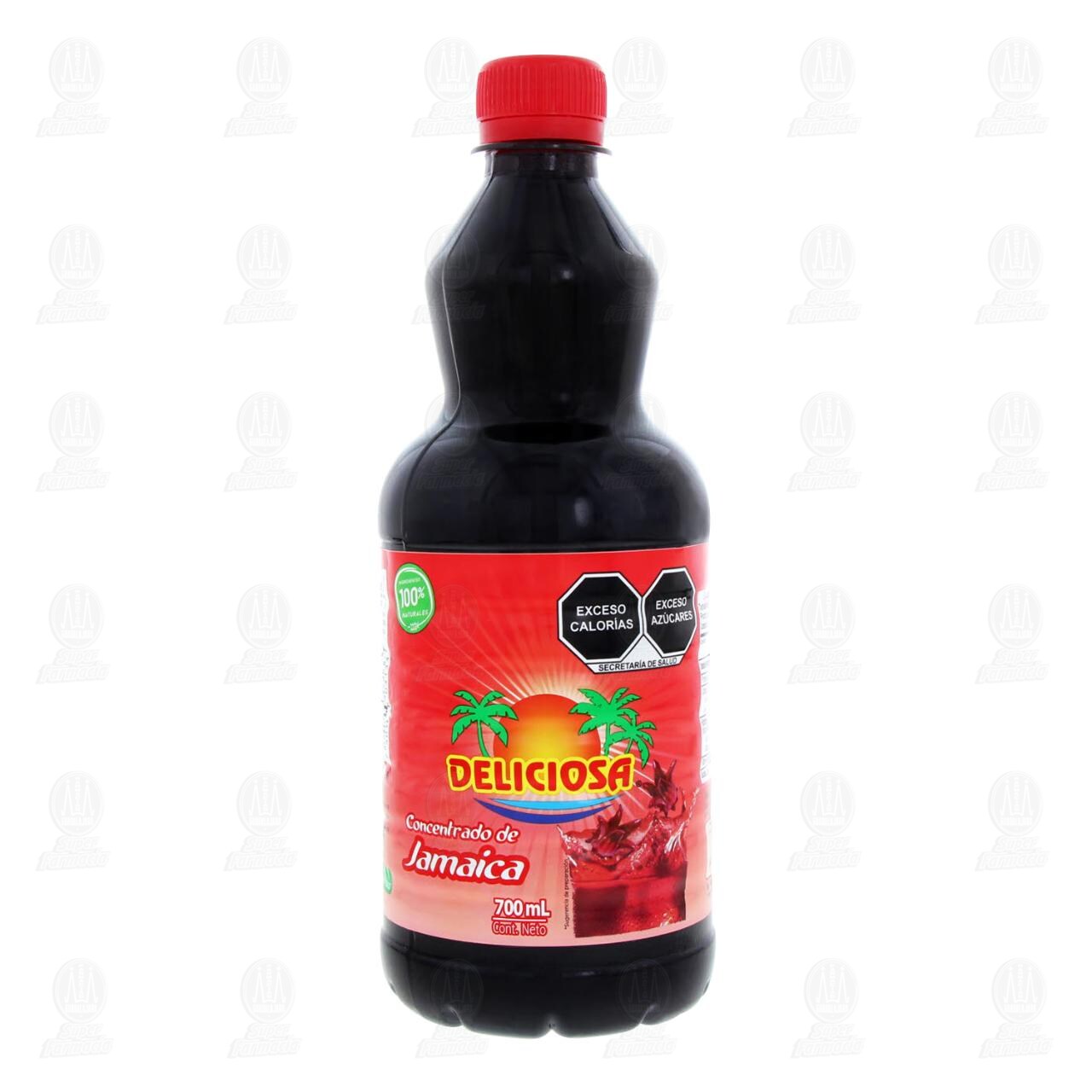 Concentrado Líquido Deliciosa de Jamaica, 700 ml. image number 1