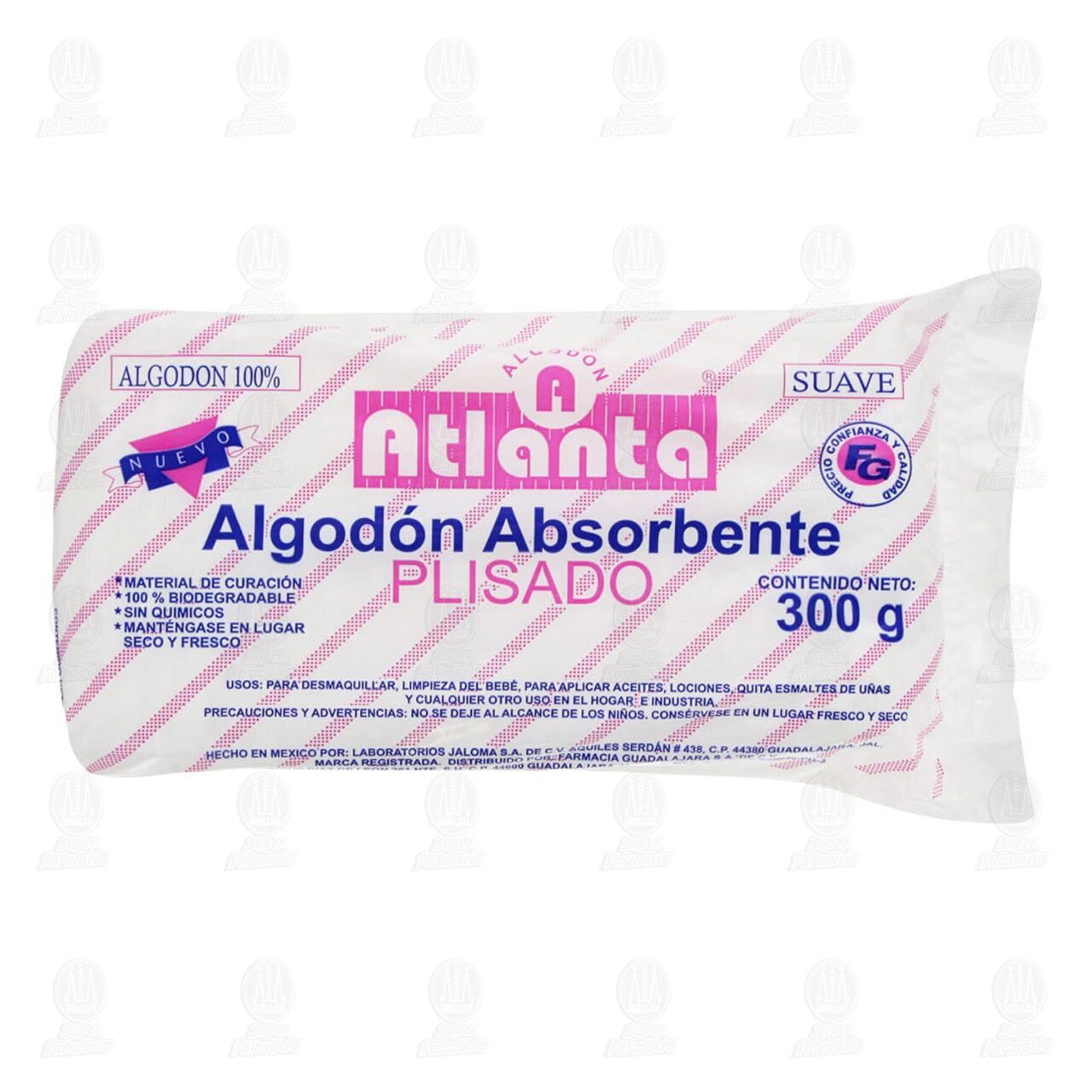 Algodón Atlanta Plisado, 300 gr.
