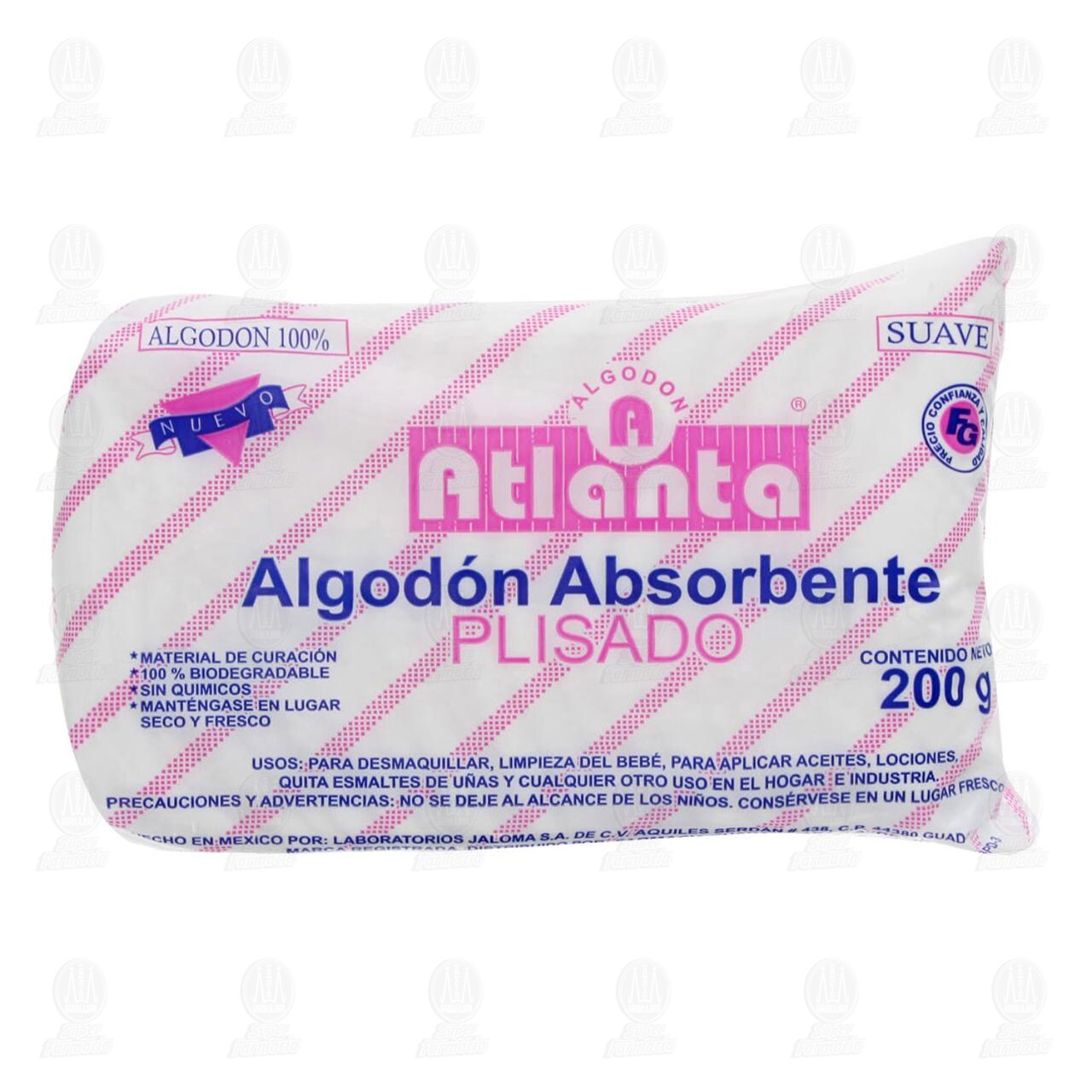 Algodón Atlanta Plisado, 200 gr. image number 0