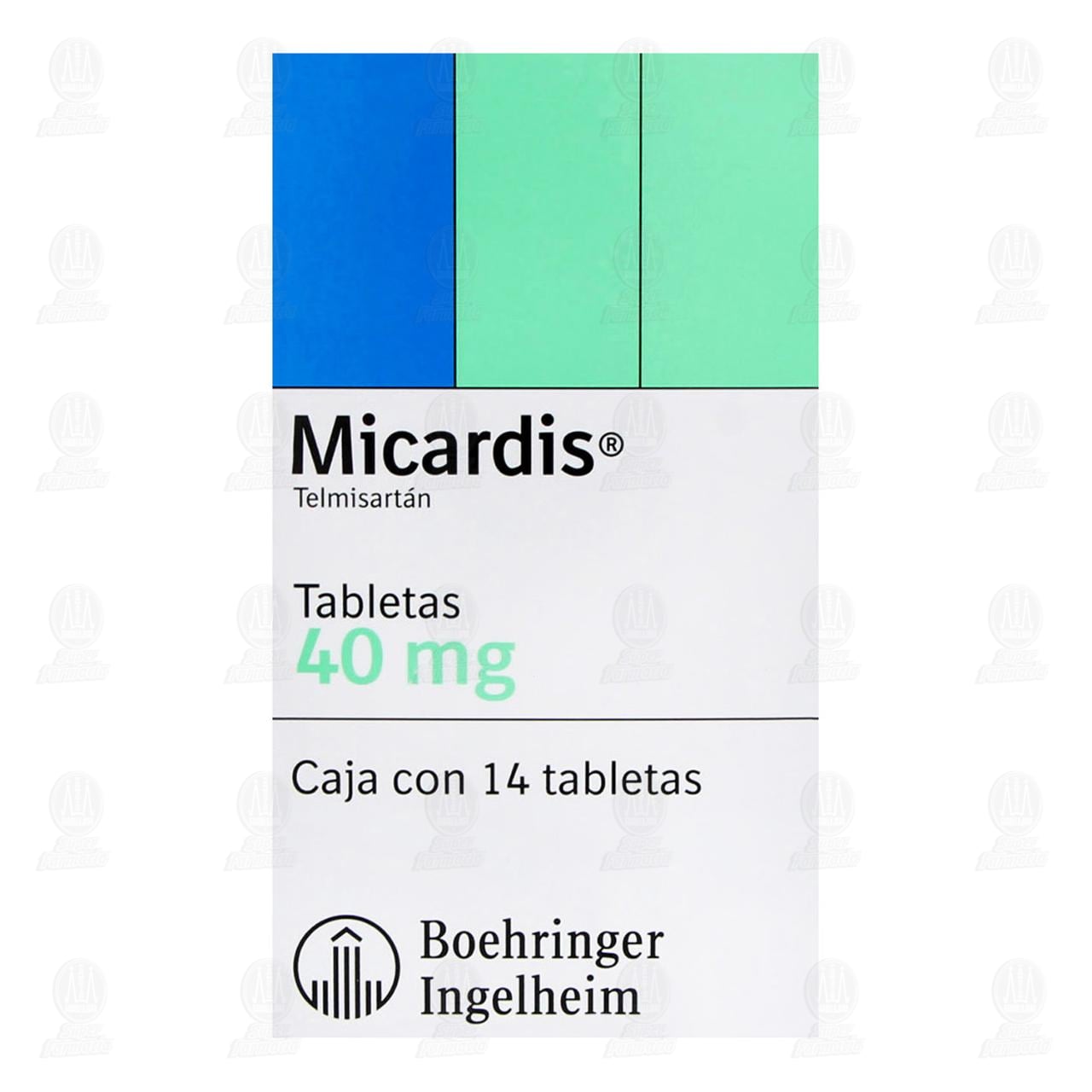 Micardis 40 mg, 14 Tabletas. image number 1