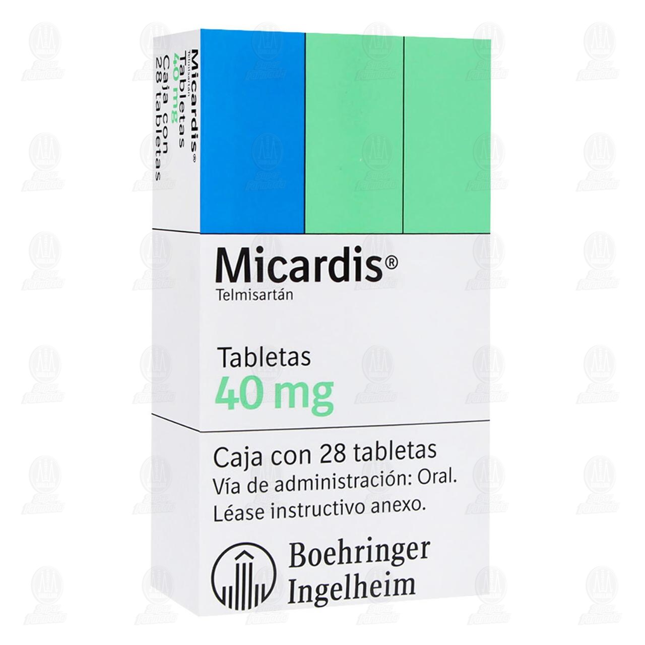 Micardis 40 mg, 28 Tabletas. image number 0