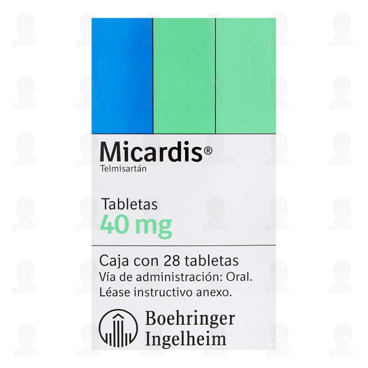 Micardis 40 mg, 28 Tabletas. image number 1