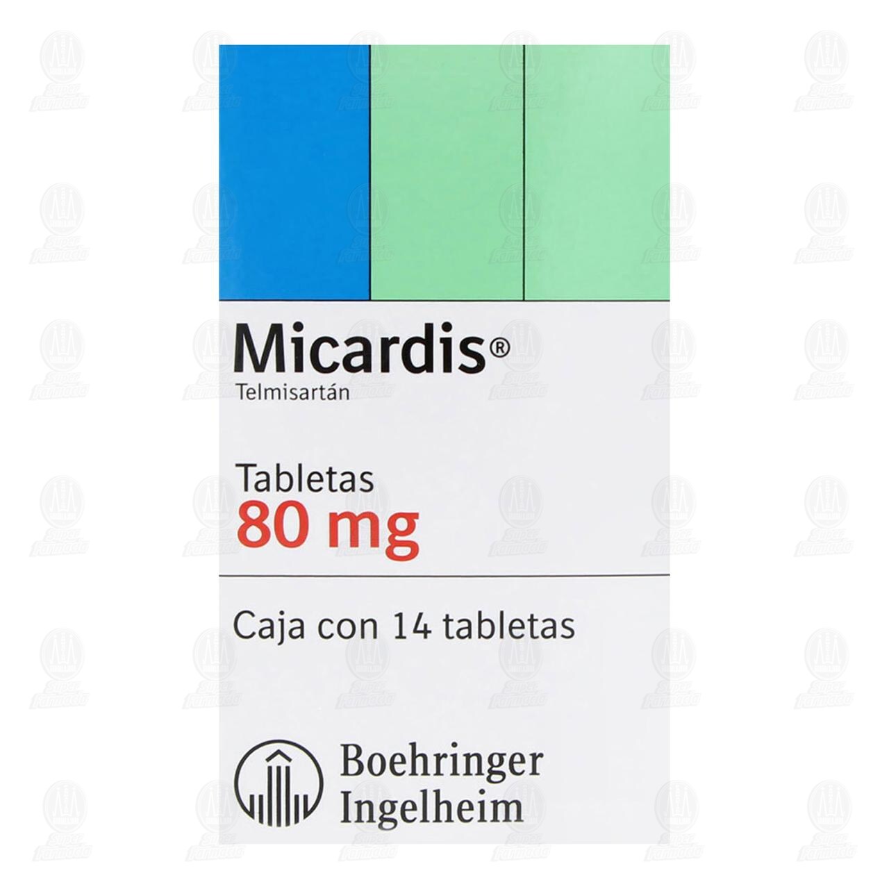 Micardis 80 mg, 14 Tabletas. image number 1