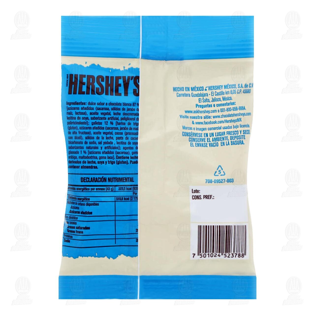 Chocolate Hershey's Cookies Bites, 43 gr. image number 1