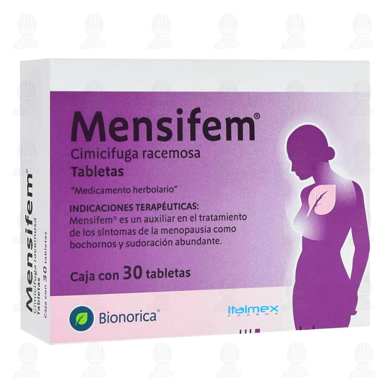 Mensifem, 30 Tabletas. image number 0