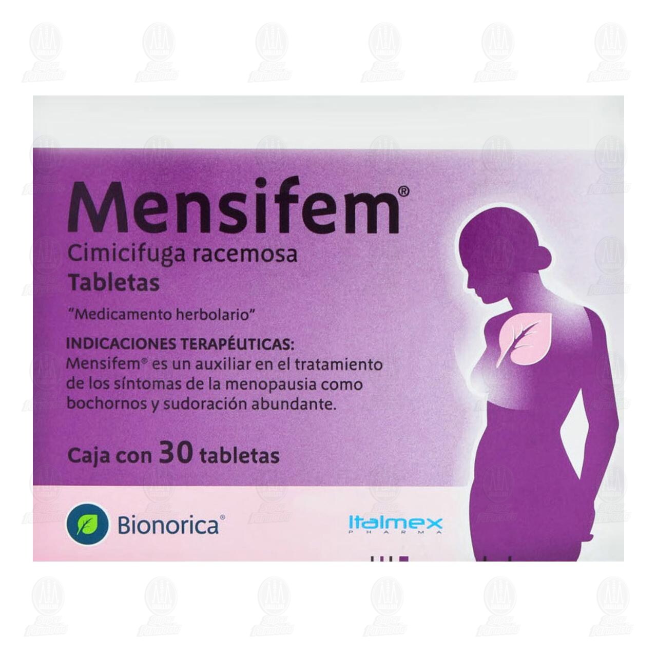 Mensifem, 30 Tabletas. image number 1