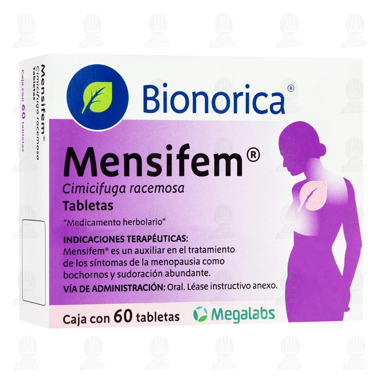 Mensifem, 60 Tabletas. image number 0