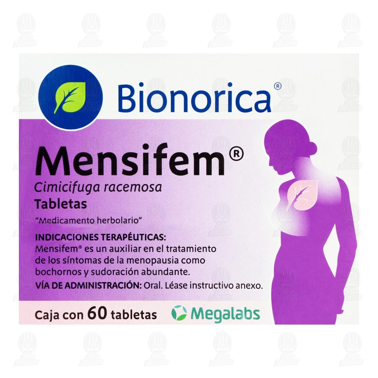 Mensifem, 60 Tabletas. image number 1