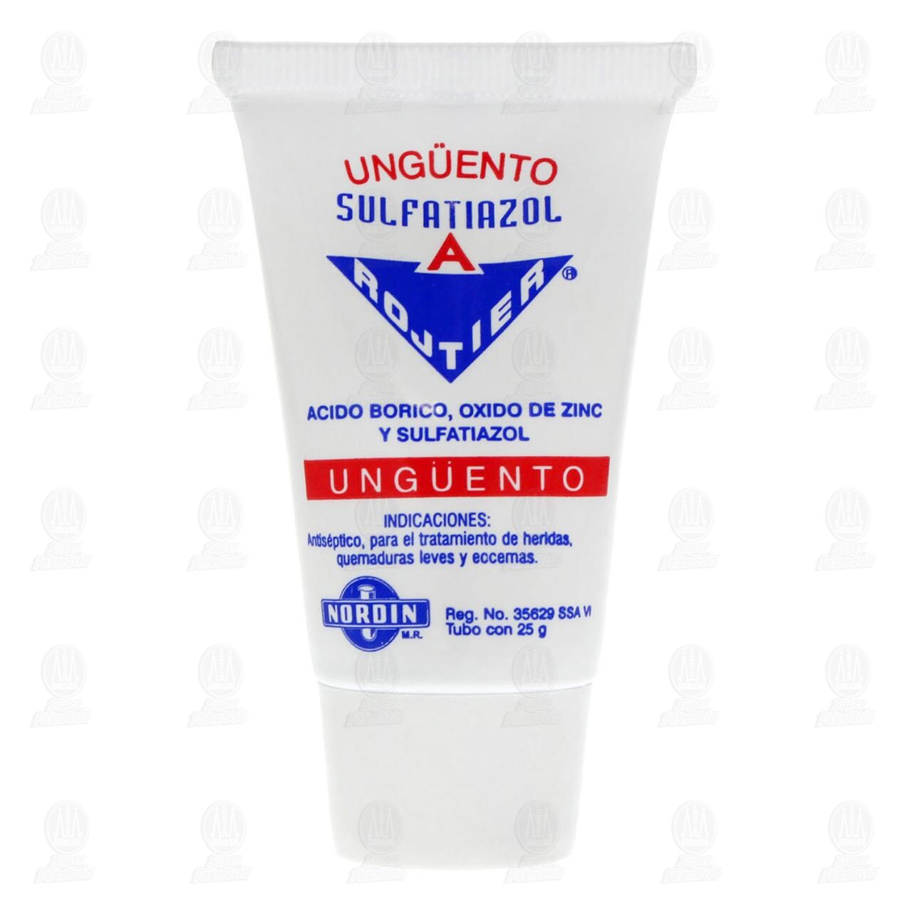 Ungüento Rojtier Sulfatiazol, 25 gr.