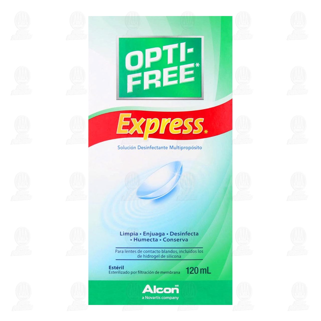 Opti-Free Express Soluci&oacute;n, 120 ml. image number 1