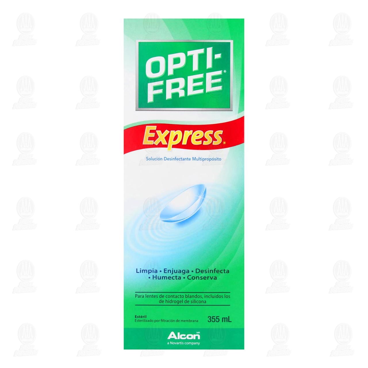 Opti-Free Express Soluci&oacute;n, 355 ml. image number 1