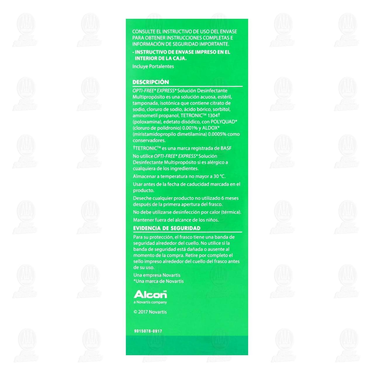 Opti-Free Express Soluci&oacute;n, 355 ml. image number 3