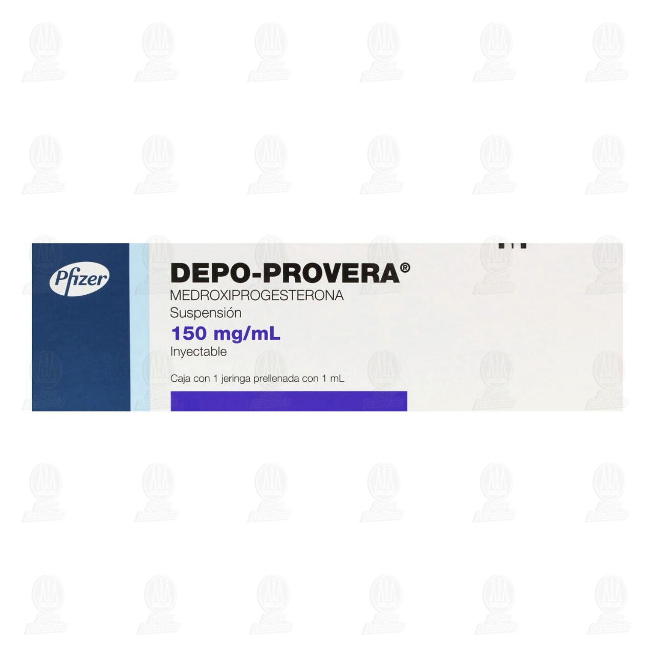 Depo-Provera 150 mg Suspensión Jeringa Prellenada, 1 ml. image number 1