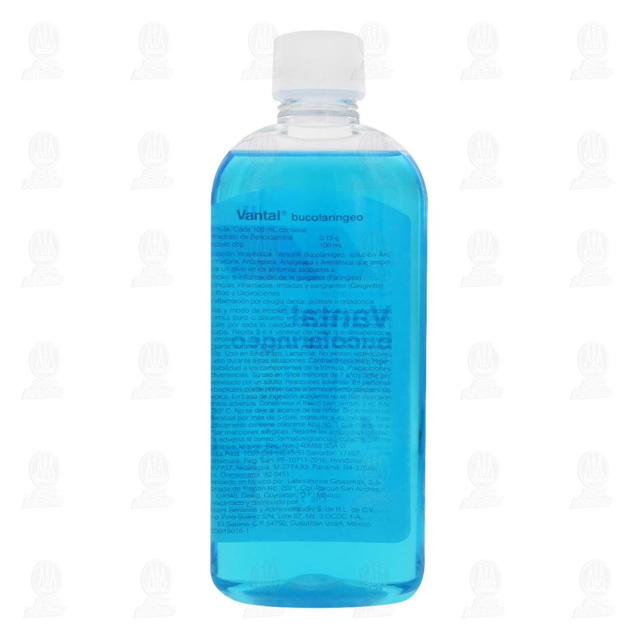 Vantal Bucofar&iacute;ngeo 0.15mg/100ml Soluci&oacute;n, 360 ml. image number 2