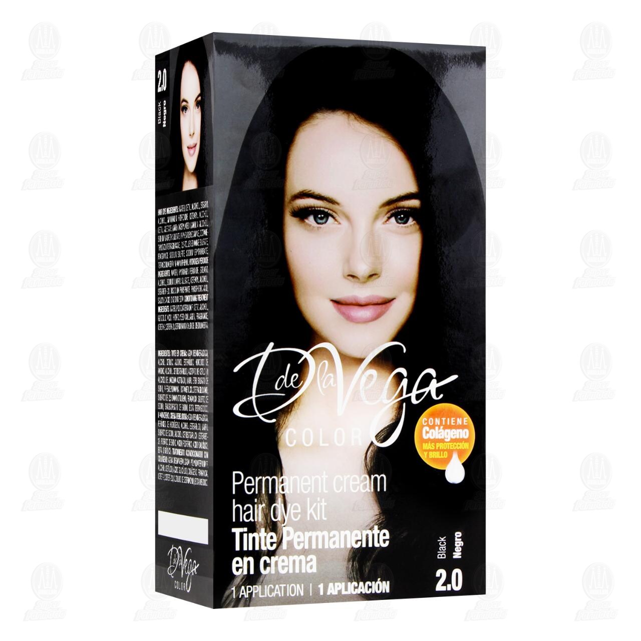 Tinte D de la Vega Color Negro 2.0, 1 pz.