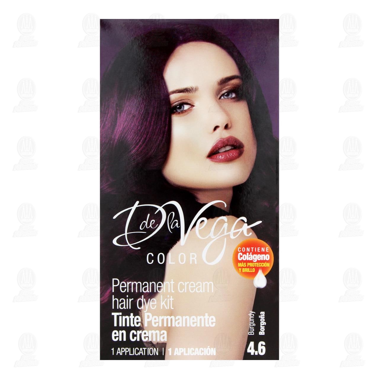 Tinte D de la Vega Color Borgo&ntilde;a 4.6, 1 pz. image number 1