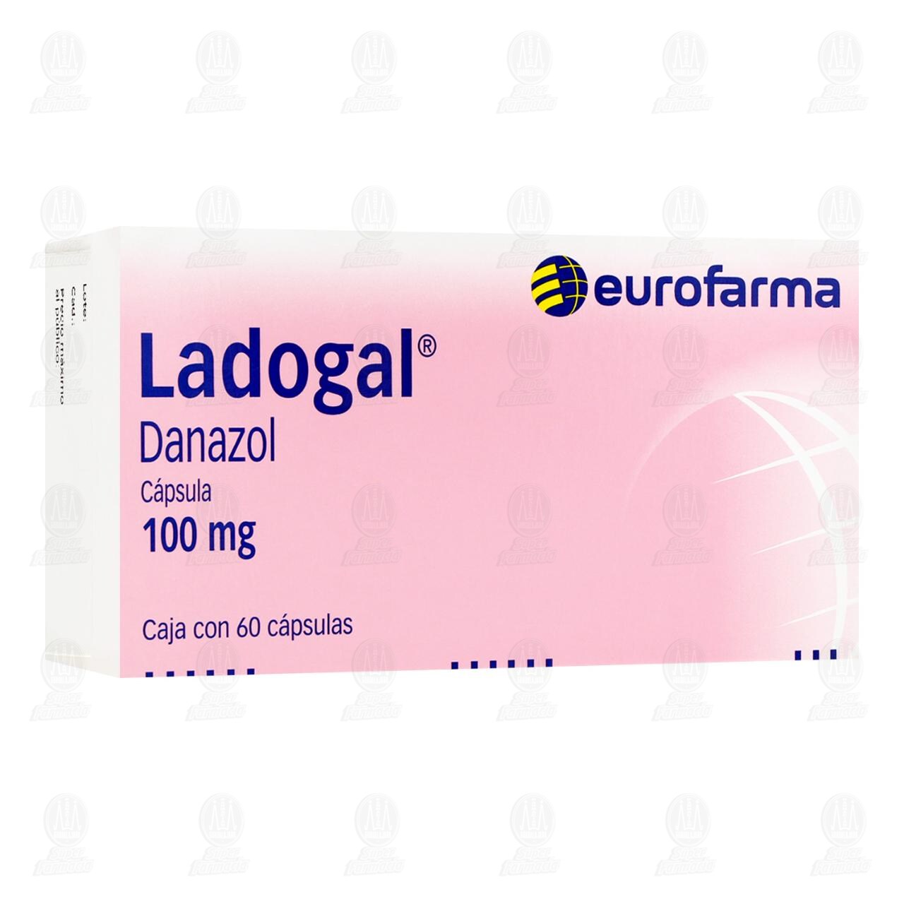 Ladogal 100 mg, 60 C&aacute;psulas. image number 0