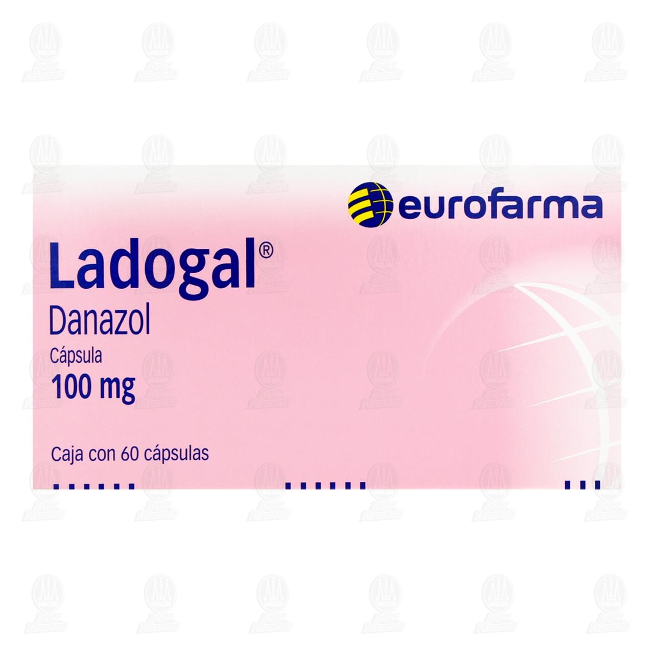 Ladogal 100 mg, 60 C&aacute;psulas. image number 1