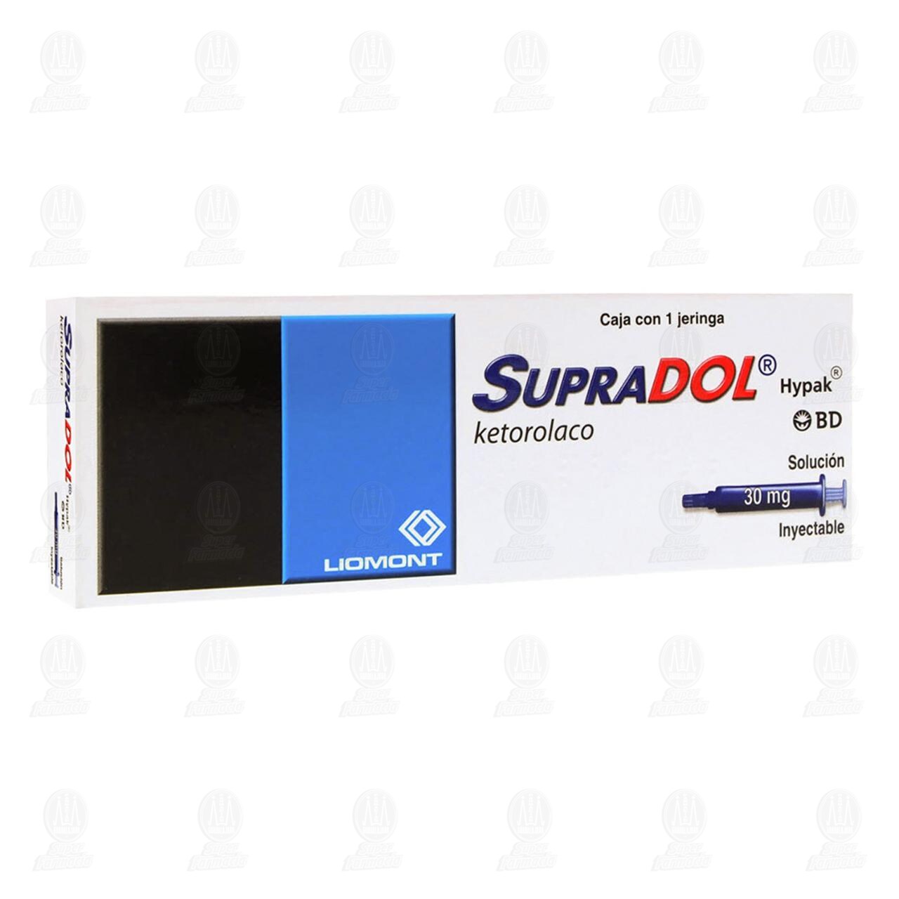 Supradol 30 mg Hypak Soluci&oacute;n Inyectable, 1 ml. image number 0