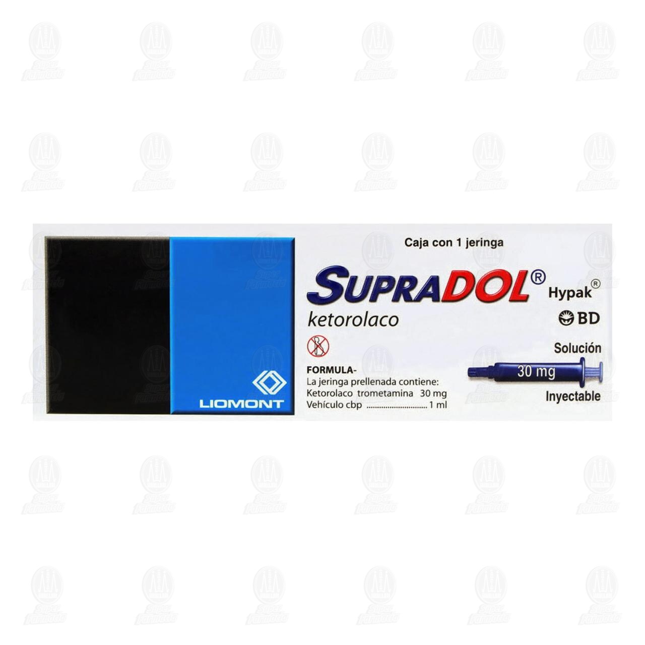 Supradol 30 mg Hypak Soluci&oacute;n Inyectable, 1 ml. image number 2