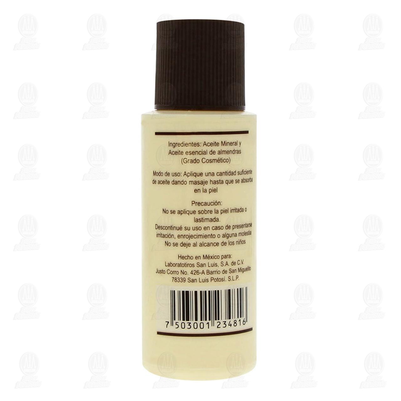 Aceite de Almendras San Luis, 60 ml. image number 1
