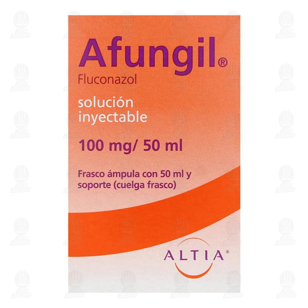 Afungil 100mg/50ml Soluci&oacute;n Inyectable, 50 ml. image number 1