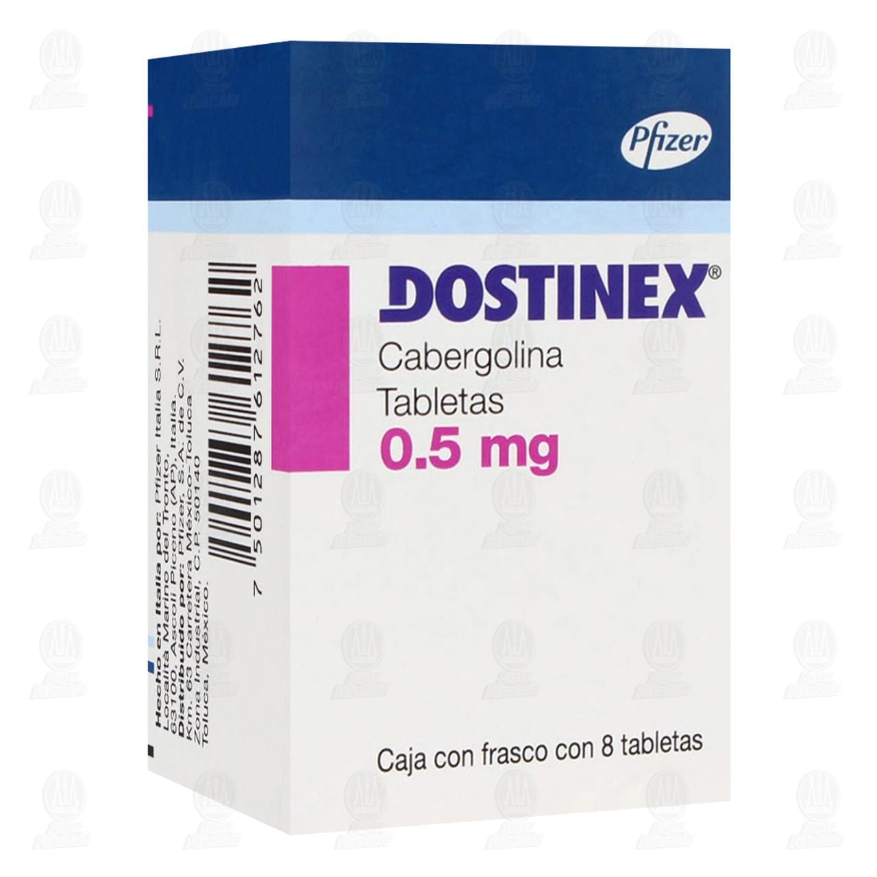 Dostinex 0.5 mg, 8 Tabletas.
