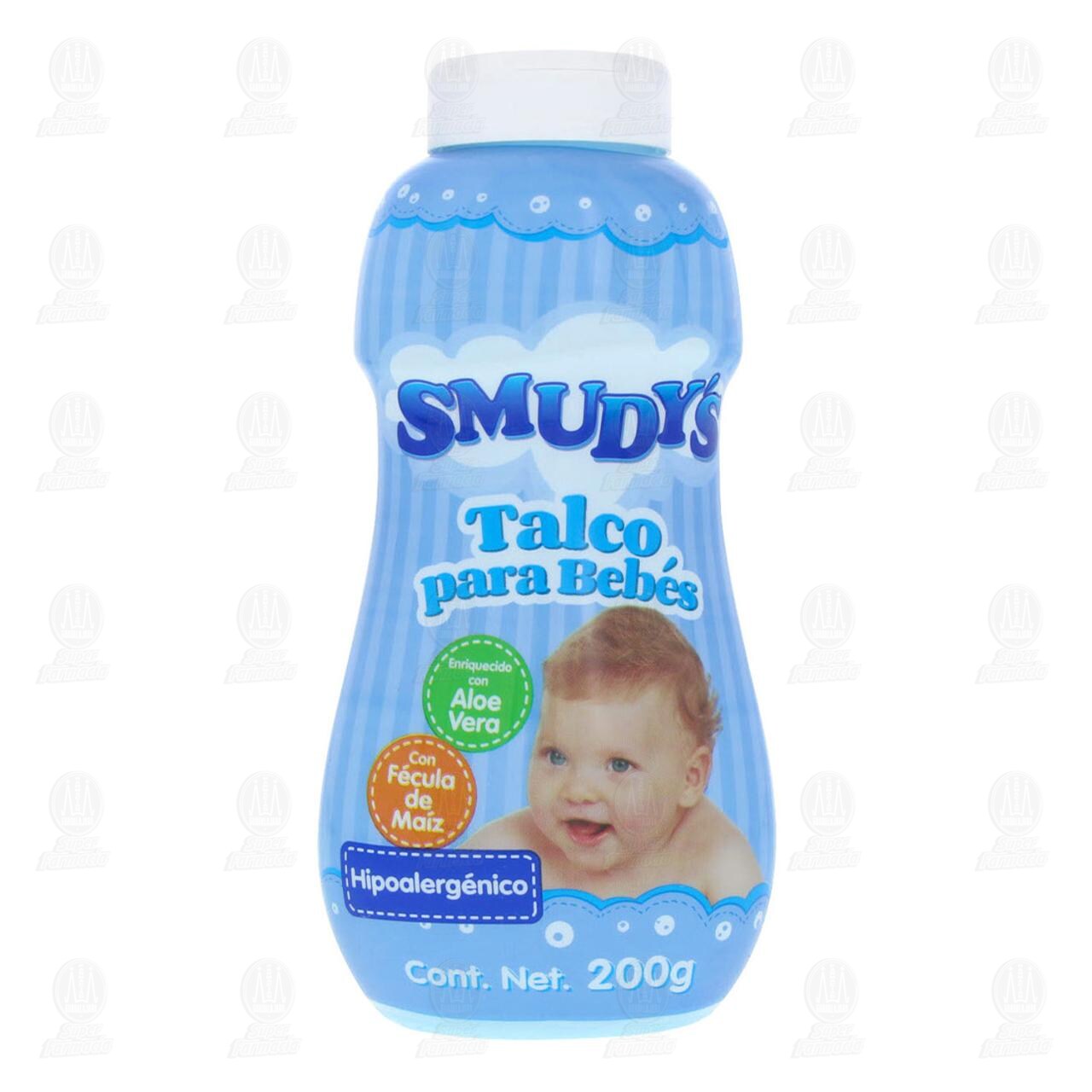 Talco para Bebé Smudy's Hipoalergénico, 200 gr. image number 1