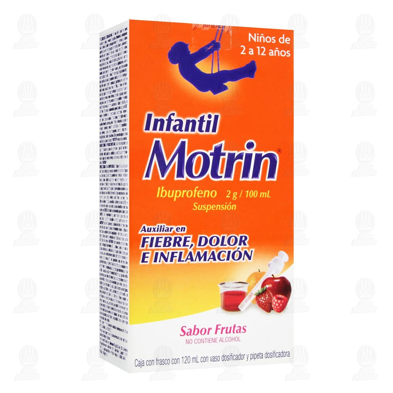 Motrin Suspensión Infantil, 120 ml.
