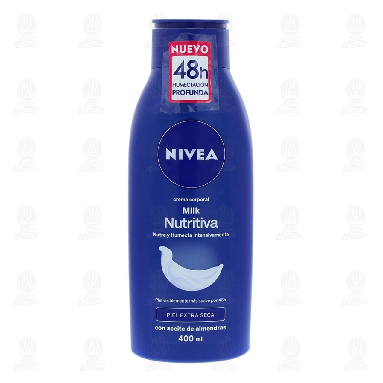 Nivea Crema Corporal Milk Nutritiva para Piel Extra Seca, 400ml. image number 1
