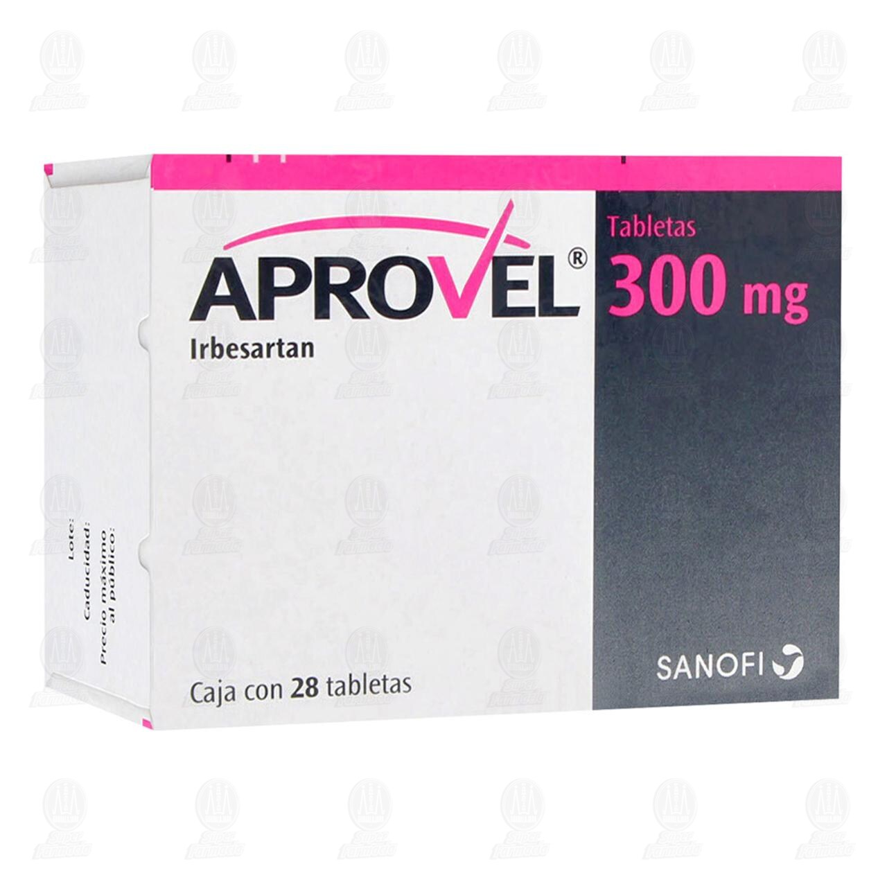 Aprovel 300 mg, 28 Tabletas. image number 0