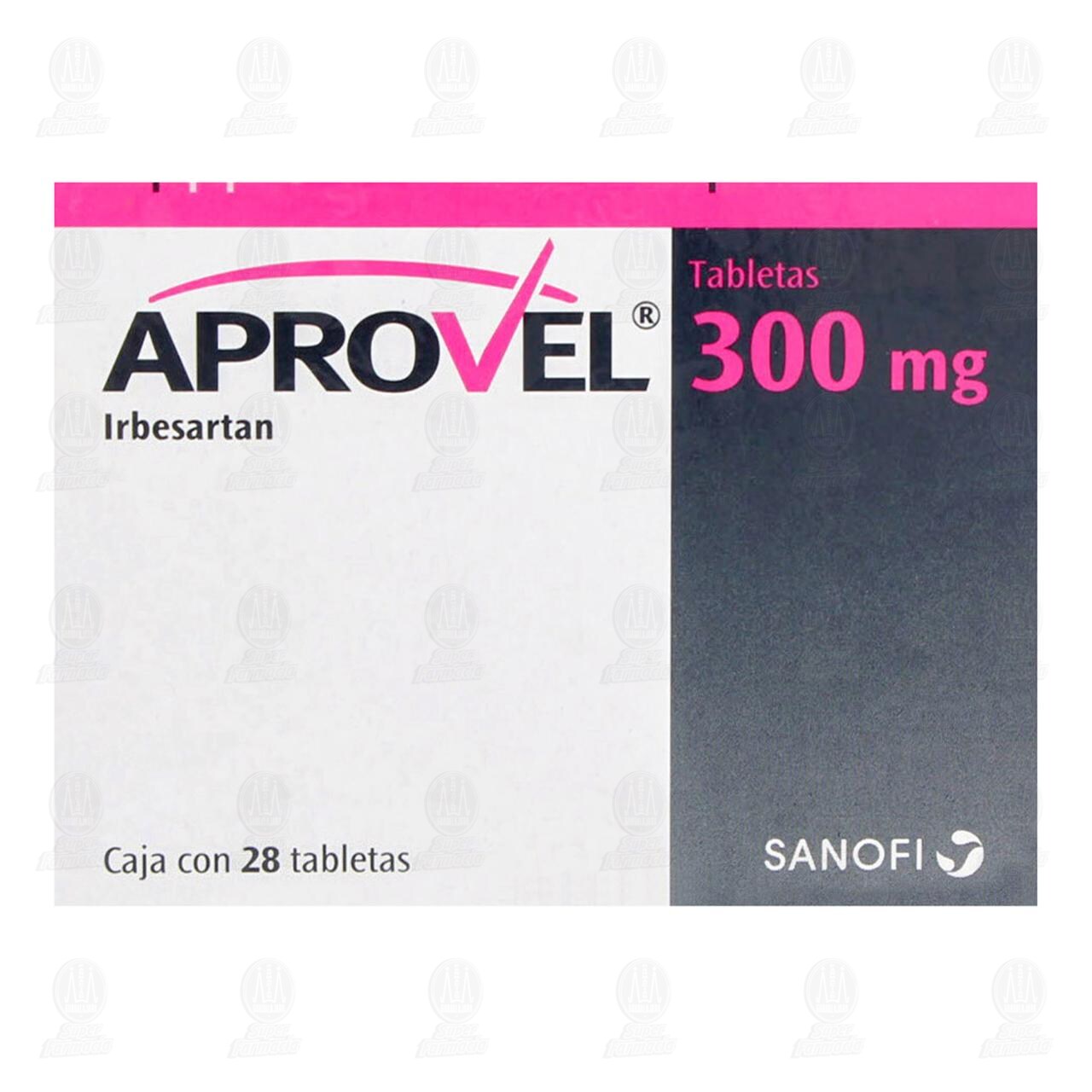 Aprovel 300 mg, 28 Tabletas. image number 1