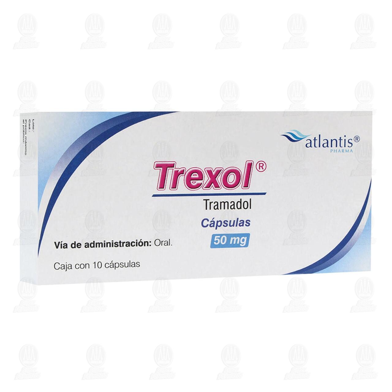 Trexol 50mg, 10 C&aacute;psulas. image number 0